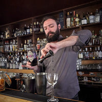 Barfly - 1 x 2 Oz Vintage Black Japanese Style Jigger - M37005VBK