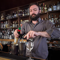 Barfly - 1 x 2 Oz Vintage Black Japanese Style Jigger - M37005VBK