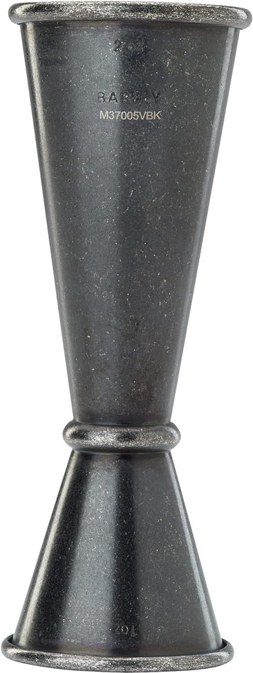 Barfly - 1 x 2 Oz Vintage Black Japanese Style Jigger - M37005VBK