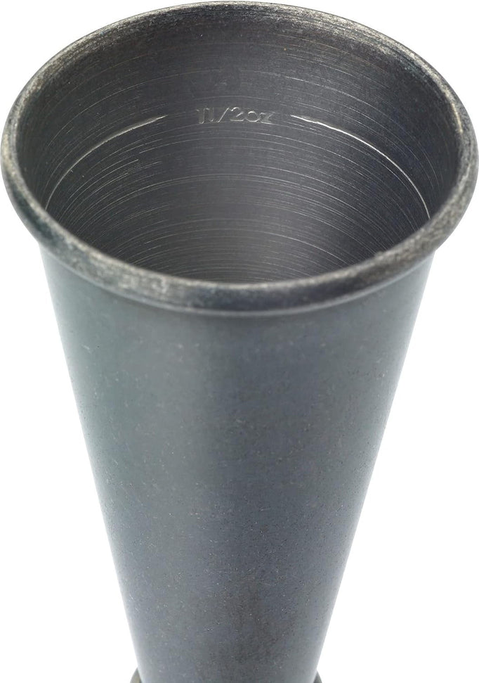 Barfly - 1 x 2 Oz Vintage Black Japanese Style Jigger - M37005VBK