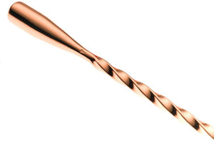 Barfly - 11.8" Copper Plated Classic Bar Spoon - M37012CP