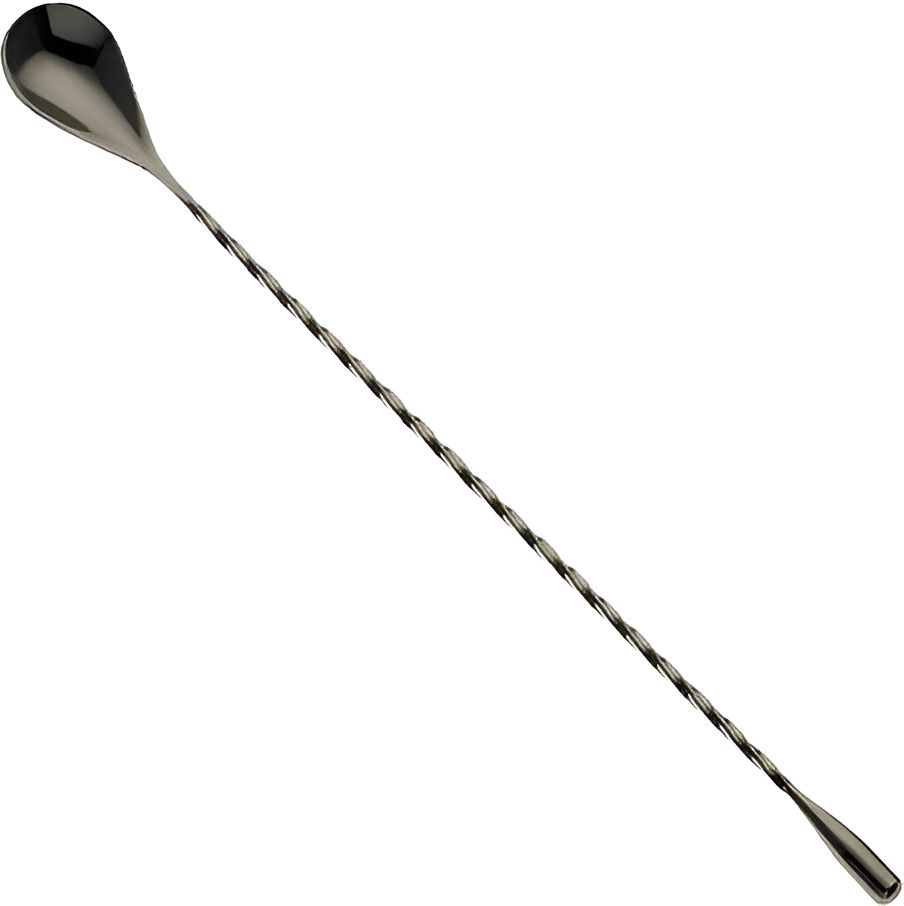 Barfly - 11.8" Gun Metal Black Classic Bar Spoon - M37012BK