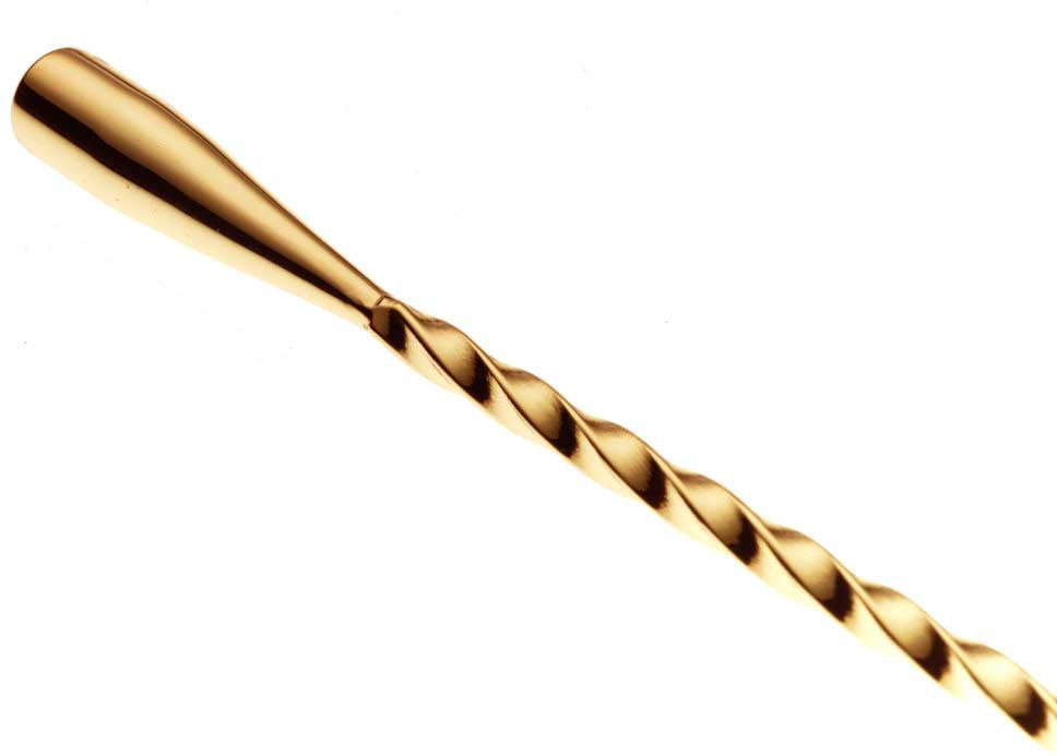 Barfly - 11.8"Gold Plated Classic Bar Spoon - M37012GD