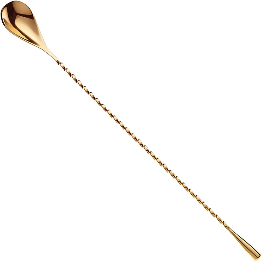 Barfly - 11.8"Gold Plated Classic Bar Spoon - M37012GD