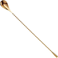 Barfly - 11.8"Gold Plated Classic Bar Spoon - M37012GD