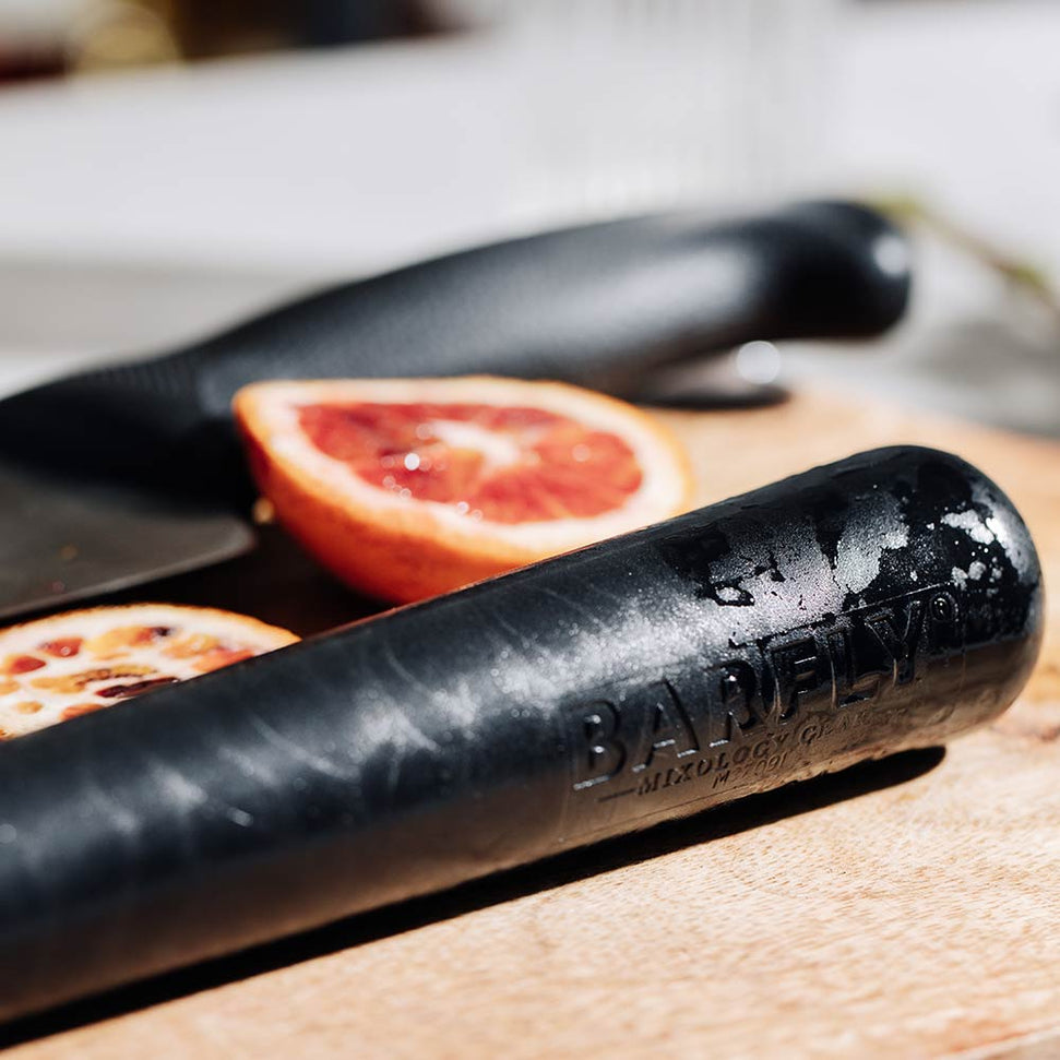 Barfly - 12" Black Deluxe Composite Muddler - M37091