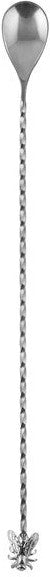 Barfly - 12" Stainless Steel Bar Spoon with Fly Design - M37012FLY
