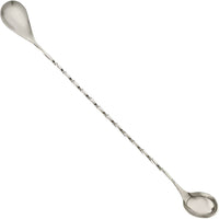 Barfly - 12.25" Stainless Steel Bar Spoon With 1 Tsp End - M37077