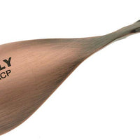 Barfly - 12.37" Antique Copper-Plated Finish Stainless Steel Bar Spoon with Fork End - M37015ACP