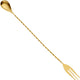 Barfly - 12.37" Gold Plated Bar Spoon with Fork End - M37015GD