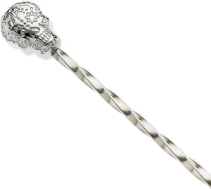 Barfly - 13" Stainless Steel Bar Spoon with Sugar Skull End - M37012SUS