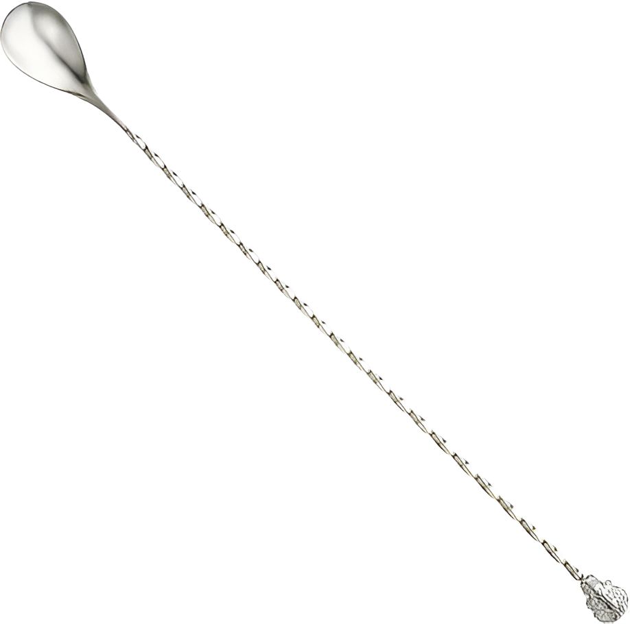 Barfly - 13" Stainless Steel Bar Spoon with Sugar Skull End - M37012SUS