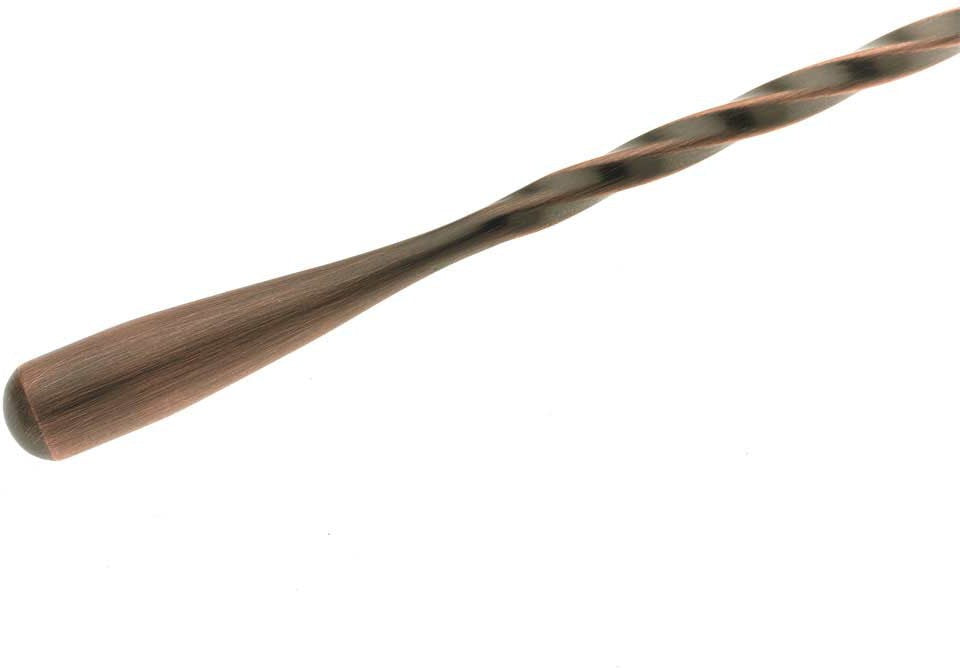 Barfly - 13.1" Antique Copper-Plated Finish Double End Stirrer - M37020ACP