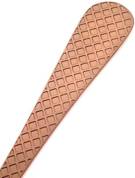 Barfly - 13.1" Copper Plated Diamond Lattice Japanese Bar Spoon - M37204CP