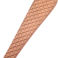 Barfly - 13.1" Copper Plated Diamond Lattice Japanese Bar Spoon - M37204CP