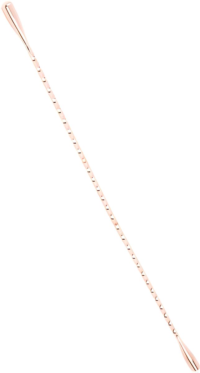 Barfly - 13.1" Copper Plated Stainless Steel Double End Stirrer - M37020CP