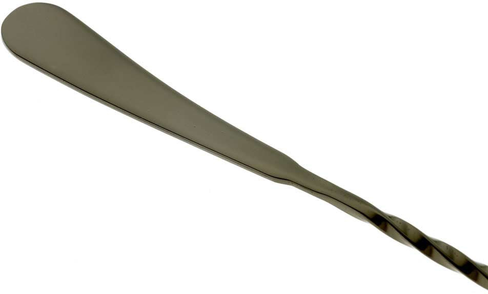 Barfly - 13.1" Japanese Style Gun Metal Black Bar Spoon - M37010BK