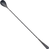 Barfly - 13.1" Japanese Style Vintage Black Bar Spoon - M37010VBK