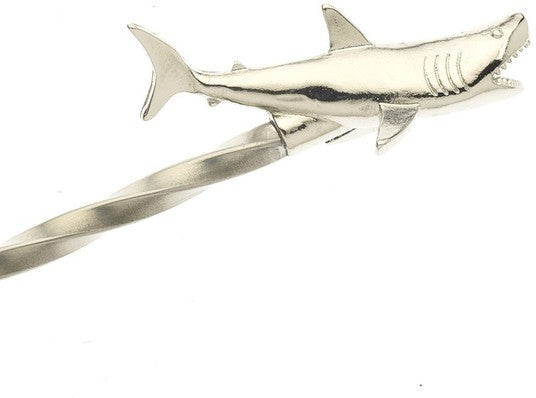 Barfly - 13.25" Bar Spoon with Shark Decorative Shaped End - M37012SHK