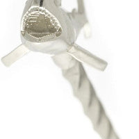 Barfly - 13.25" Bar Spoon with Shark Decorative Shaped End - M37012SHK