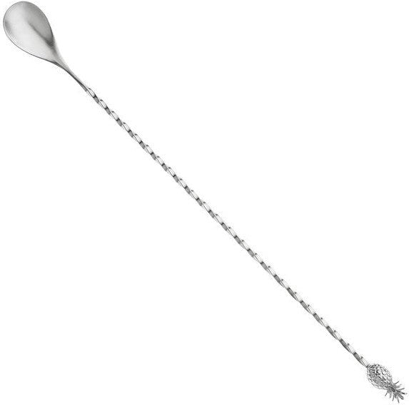 Barfly - 13.25" Stainless Steel Bar Spoon with Pineapple End - M37012PIN
