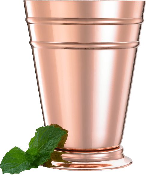 Barfly - 13.5 Oz Copper Plated Deluxe Julep Cup - M37168CP