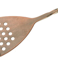 Barfly - 15.75" Antique Copper Bar Spoon With Strainer End - M37072ACP