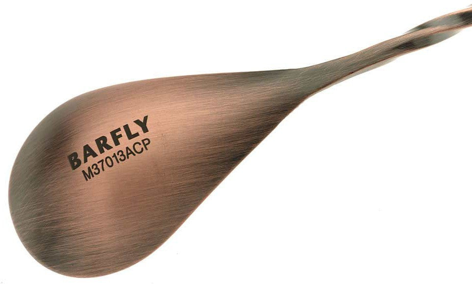 Barfly - 15.75" Antique Copper Classic Bar Spoon - M37013ACP