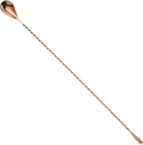Barfly - 15.75" Copper Plated Classic Bar Spoon - M37013CP