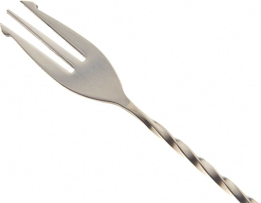 Barfly - 15.75" Stainless Steel Bar Spoon with Fork End - M37016