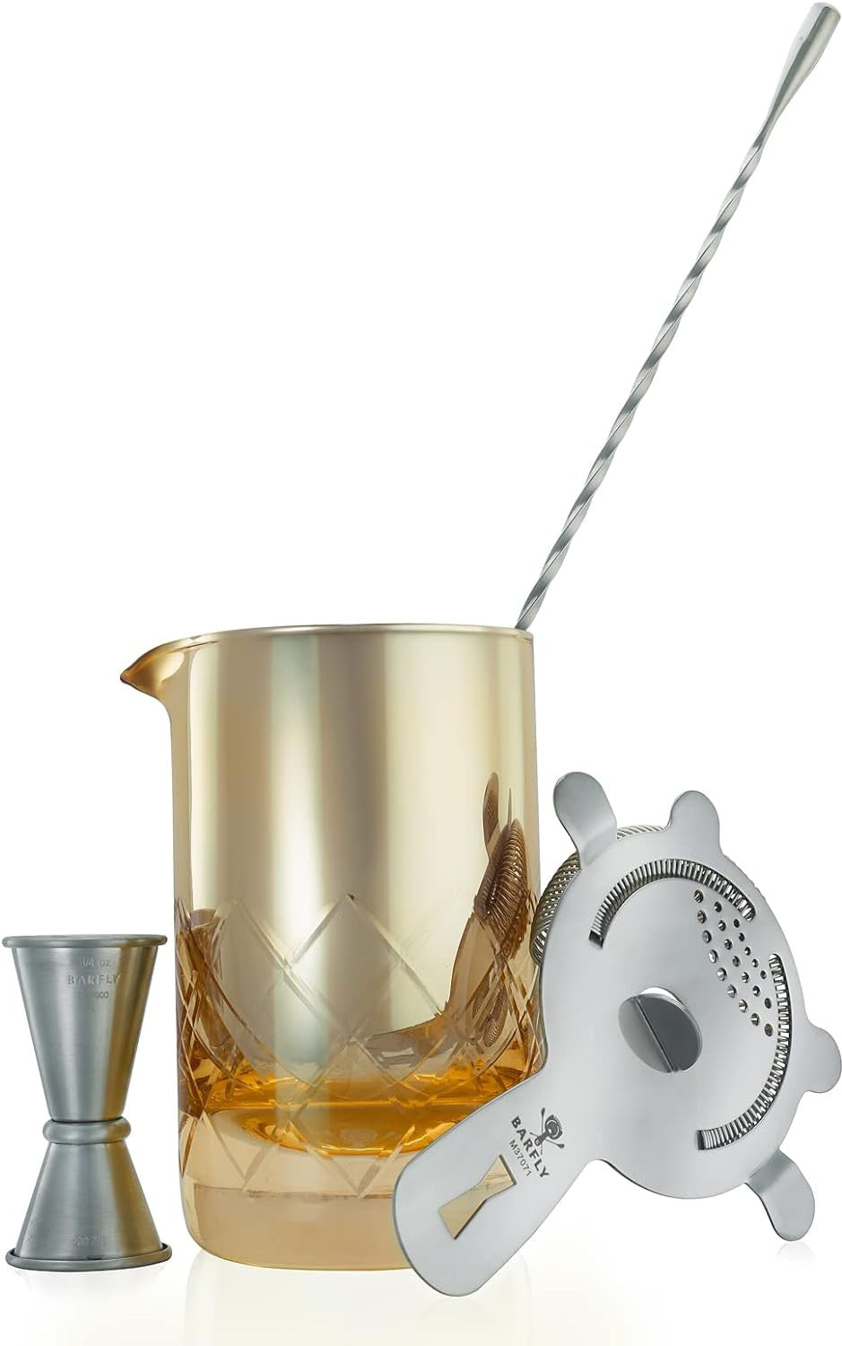 Barfly - 17 Oz Gold Mixing Glass - M37177GD - DISCONTINUED