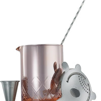 Barfly - 17 Oz Rose Mixing Glass - M37177RS - DISCONTINUED