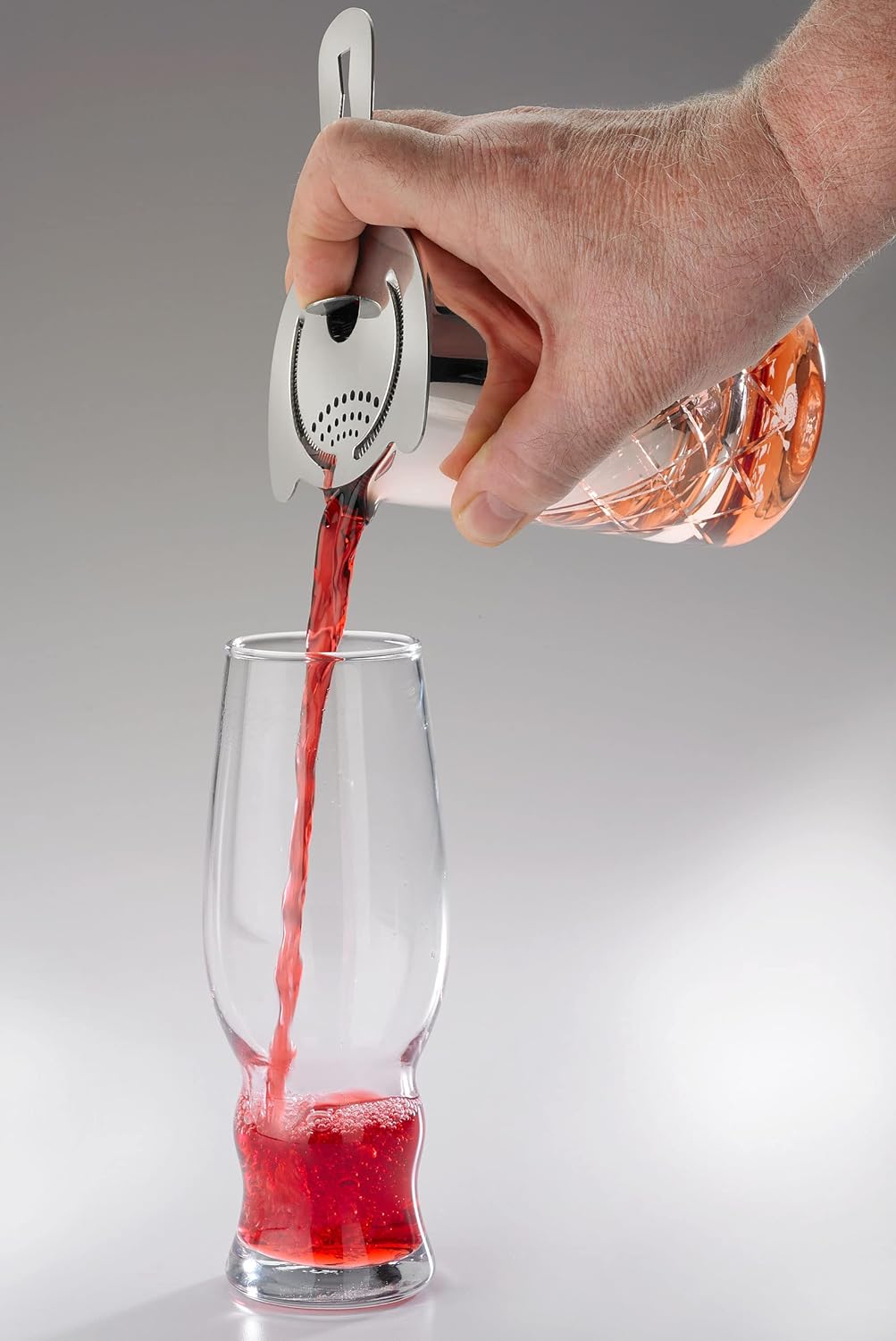 Barfly - 17 Oz Rose Mixing Glass - M37177RS - DISCONTINUED