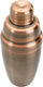 Barfly - 17 Oz Stainless Steel Antique Copper-Plated Heavy Weight 3-Piece Cobbler Cocktail Shaker - M37038ACP