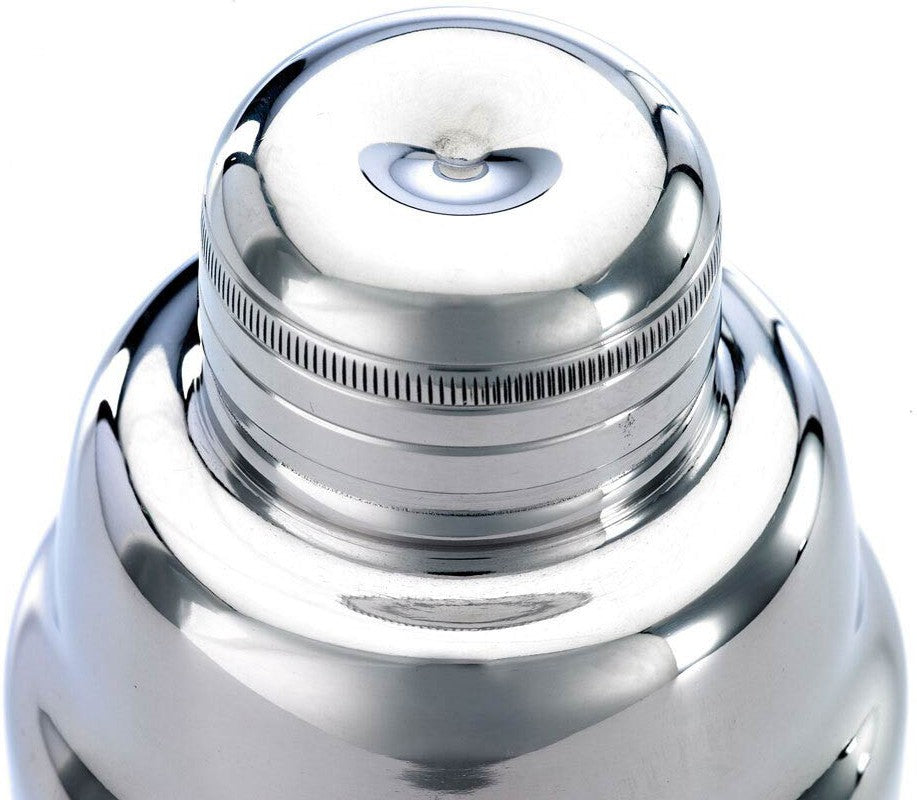 Barfly - 17 Oz Stainless Steel Heavy Weight 3-Piece Cobbler Cocktail Shaker - M37038