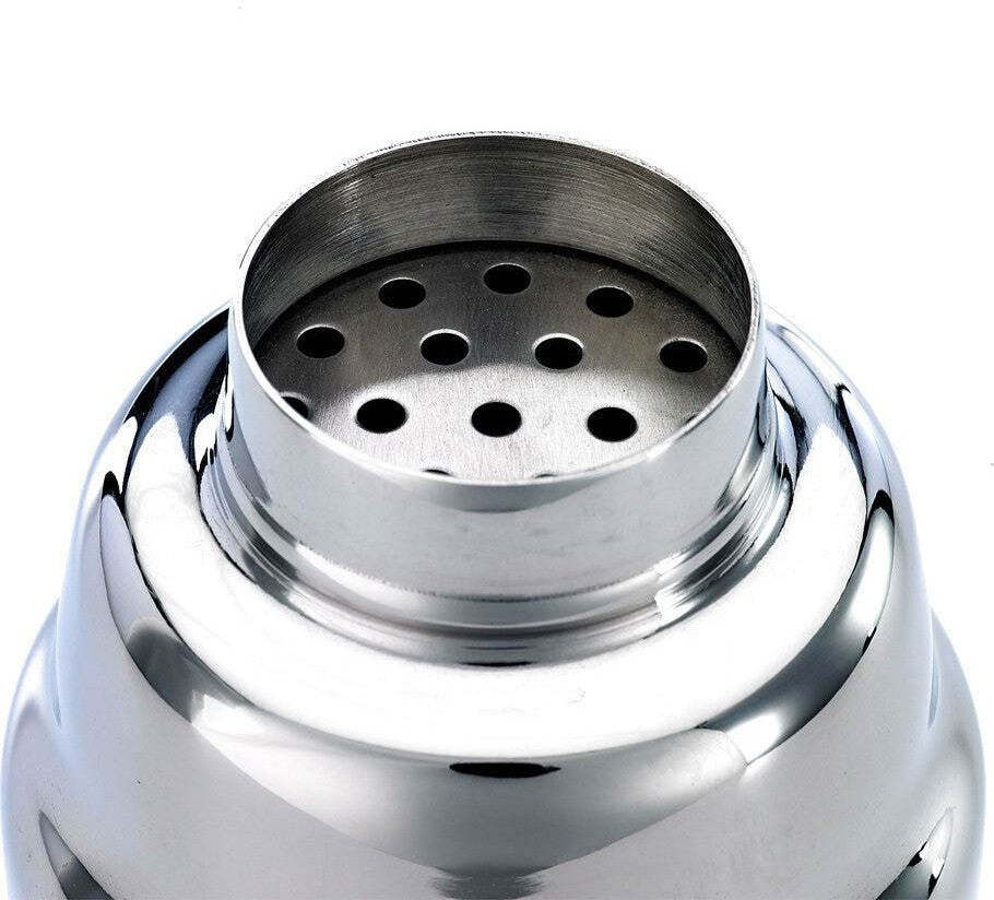 Barfly - 17 Oz Stainless Steel Heavy Weight 3-Piece Cobbler Cocktail Shaker - M37038
