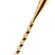 Barfly - 17.1" Gold Plated Stainless Steel Double End Stirrer - M37033GD