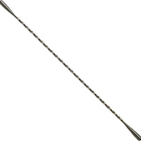 Barfly - 17.1" Gun Metal Black Finish Stainless Steel Double End Stirrer - M37033BK