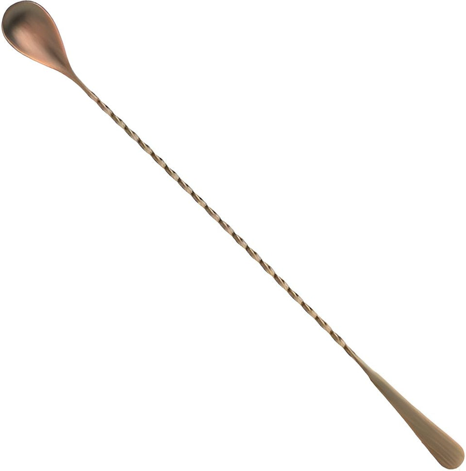 Barfly - 17.12" Japanese Style Antique Copper Bar Spoon - M37011ACP