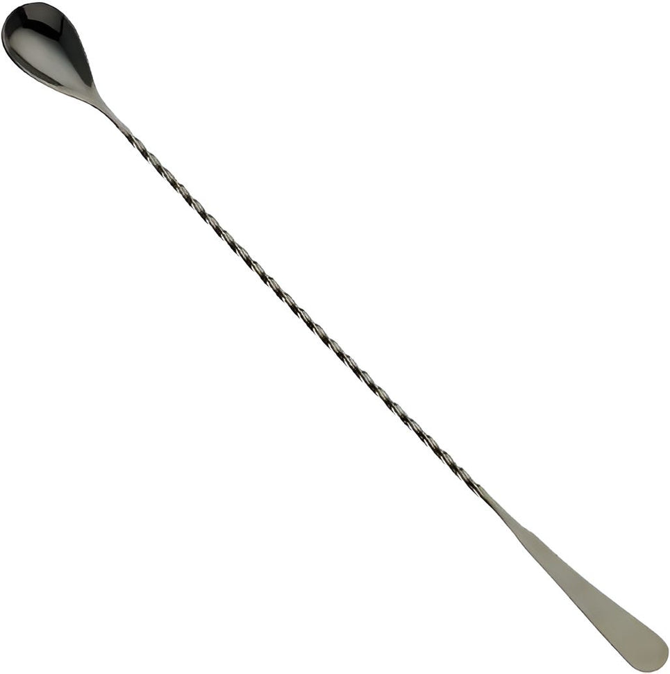 Barfly - 17.12" Japanese Style Gun Metal Black Bar Spoon - M37011BK