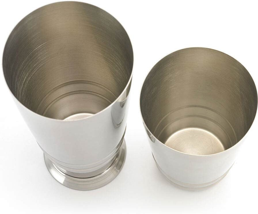 Barfly - 18 Oz & 28 Oz Stainless Steel 2-Piece Heavy-Duty Cocktail Shaker/Tin Pack - M37125