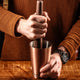Barfly - 18 Oz Stainless Steel Antique Copper Plated Half Size Cocktail Shaker/Tin - M37007ACP