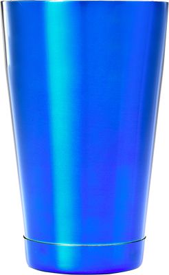 Barfly - 18 Oz Stainless Steel Blue Half Size Cocktail Shaker/Tin - M37083BL