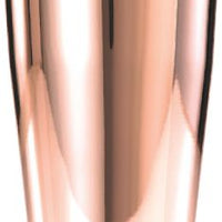 Barfly - 18 Oz Stainless Steel Copper Plated Half Size Cocktail Shaker/Tin - M37007CP
