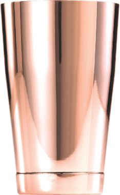 Barfly - 18 Oz Stainless Steel Copper Plated Half Size Cocktail Shaker/Tin - M37007CP