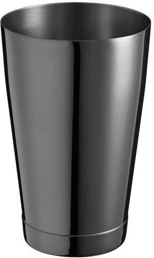 Barfly - 18 Oz Stainless Steel Gun Metal Black Half Size Cocktail Shaker/Tin - M37007BK