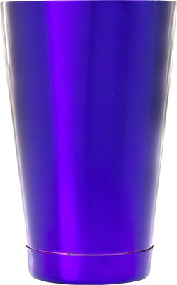 Barfly - 18 Oz Stainless Steel Purple Half Size Cocktail Shaker/Tin - M37083PU