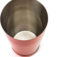 Barfly - 18 Oz Stainless Steel Red Half Size Cocktail Shaker/Tin - M37083RD