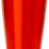 Barfly - 18 Oz Stainless Steel Red Half Size Cocktail Shaker/Tin - M37083RD