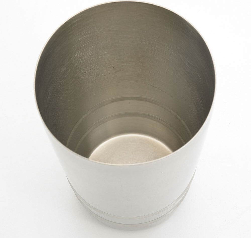 Barfly - 18 Oz Stainless Steel Silver Heavy-Duty Half Size Cocktail Shaker/Tin - M37123